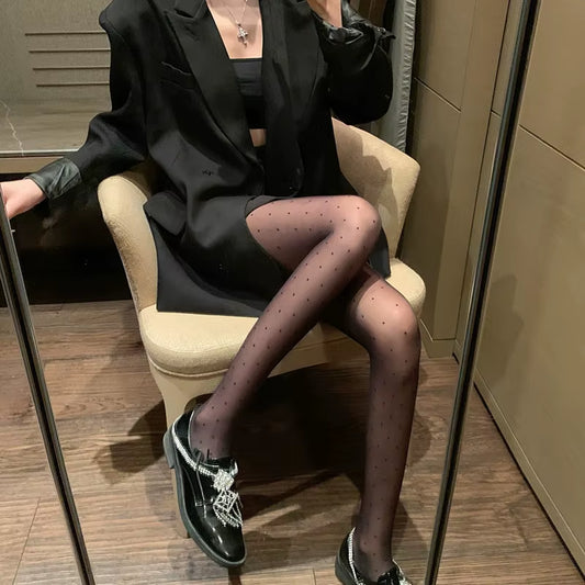 Lolita Tights Tattoos Mesh JK Pantyhose Collant Femme Medias Lolita Pantyhose Punk Sexy Fishnet Stockings Cosplay Hosiery
