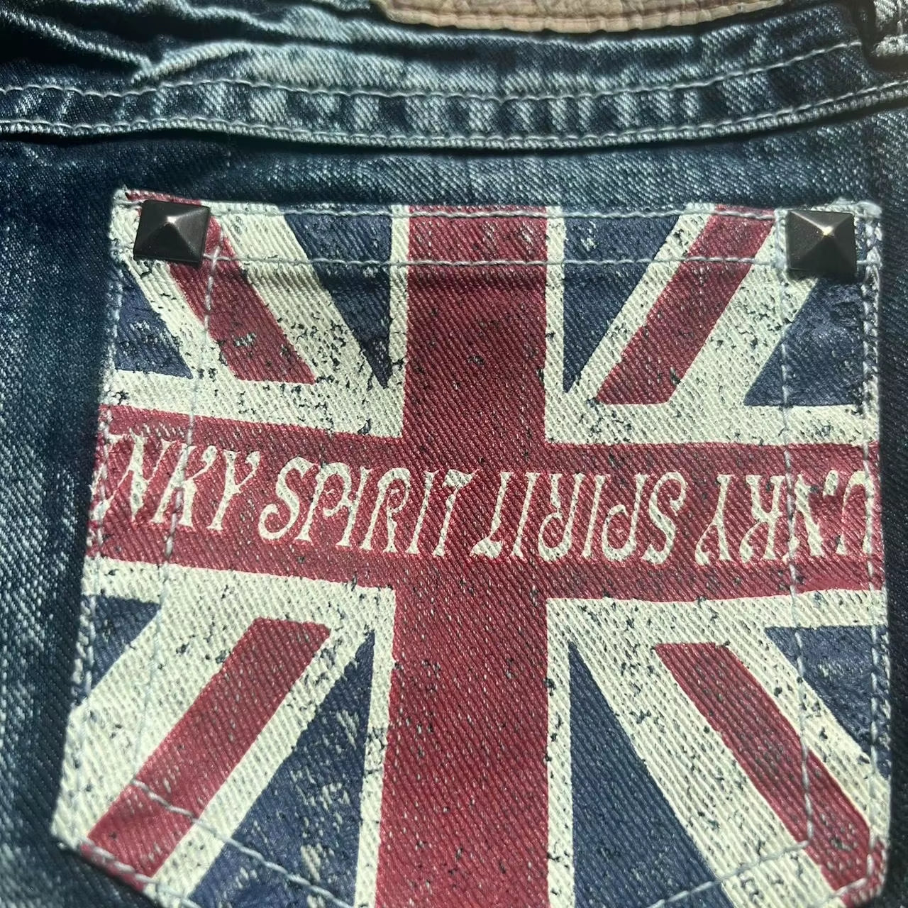 Y2K Retro British Style Flag Graphic Print Mini Shorts Harajuku Gyaru Denim Shorts Women Goth Slim Fit Hip Low Rise Short Pants